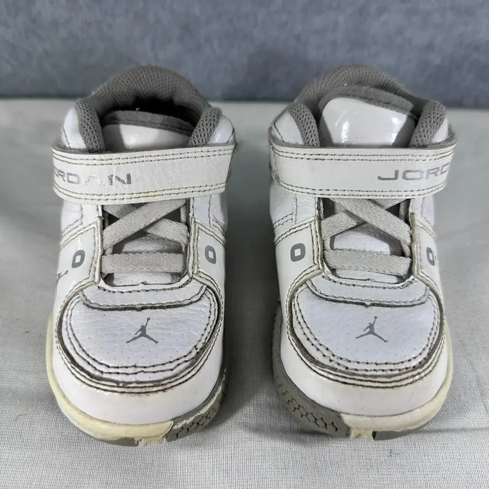 Nike Jordan Flight 23 White Infant Toddler 6C Elastic Sneaker